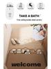 Cartoon Style Wear-Resistant Entrance Door Mat - Easy To Clean Silk Loop for Scraping Mud and Wiping Shoes.