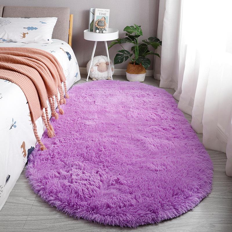 Soft Fluffy Shag 1pc Area Rugs - Non-Slip Machine Washable Carpet - Luxury Home Decor Room Decor for Living Room, Bedroom