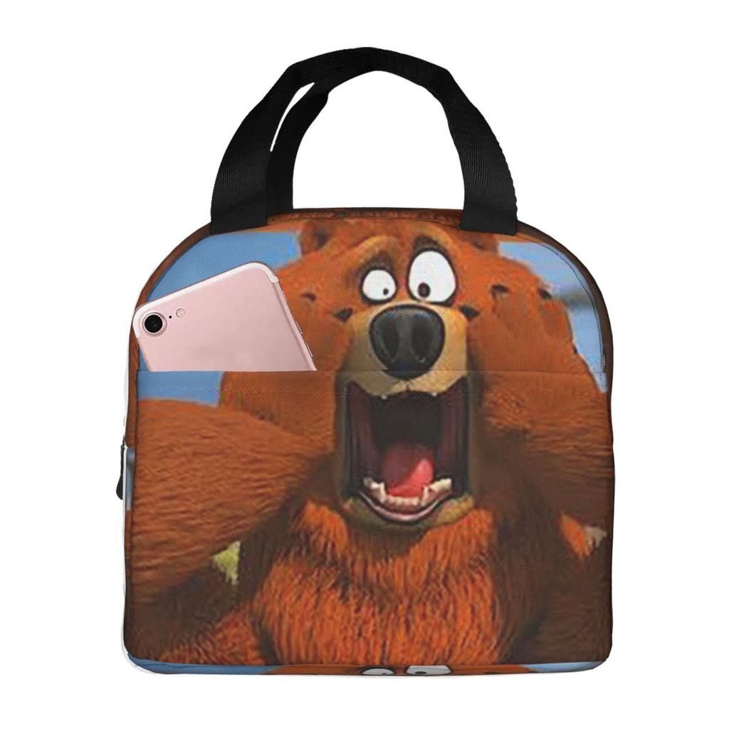 Cartoon Anime Insulated Lunch Bag for Women Office Cooler Thermal Food Box Tote Portable Lunch Boxes Container