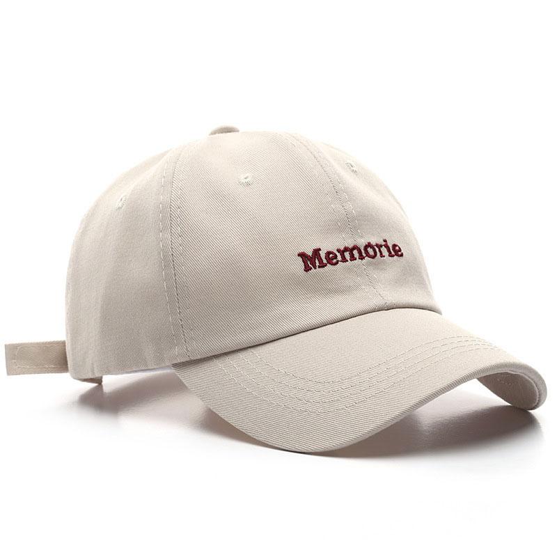 3D Letter Casual Baseball Cap For Men Woman Hip Hop Bonnet Outdoor Sports Sun Visors Cotton Soild Color Fashion Dad Snapback Hat