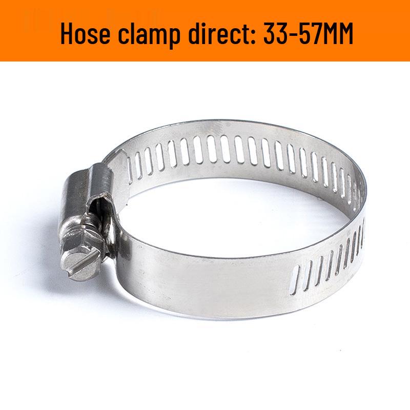 Zacisk do węża i rury ze stali nierdzewnej 201 do wody, okapu kuchennego, pralki, rury gazowej