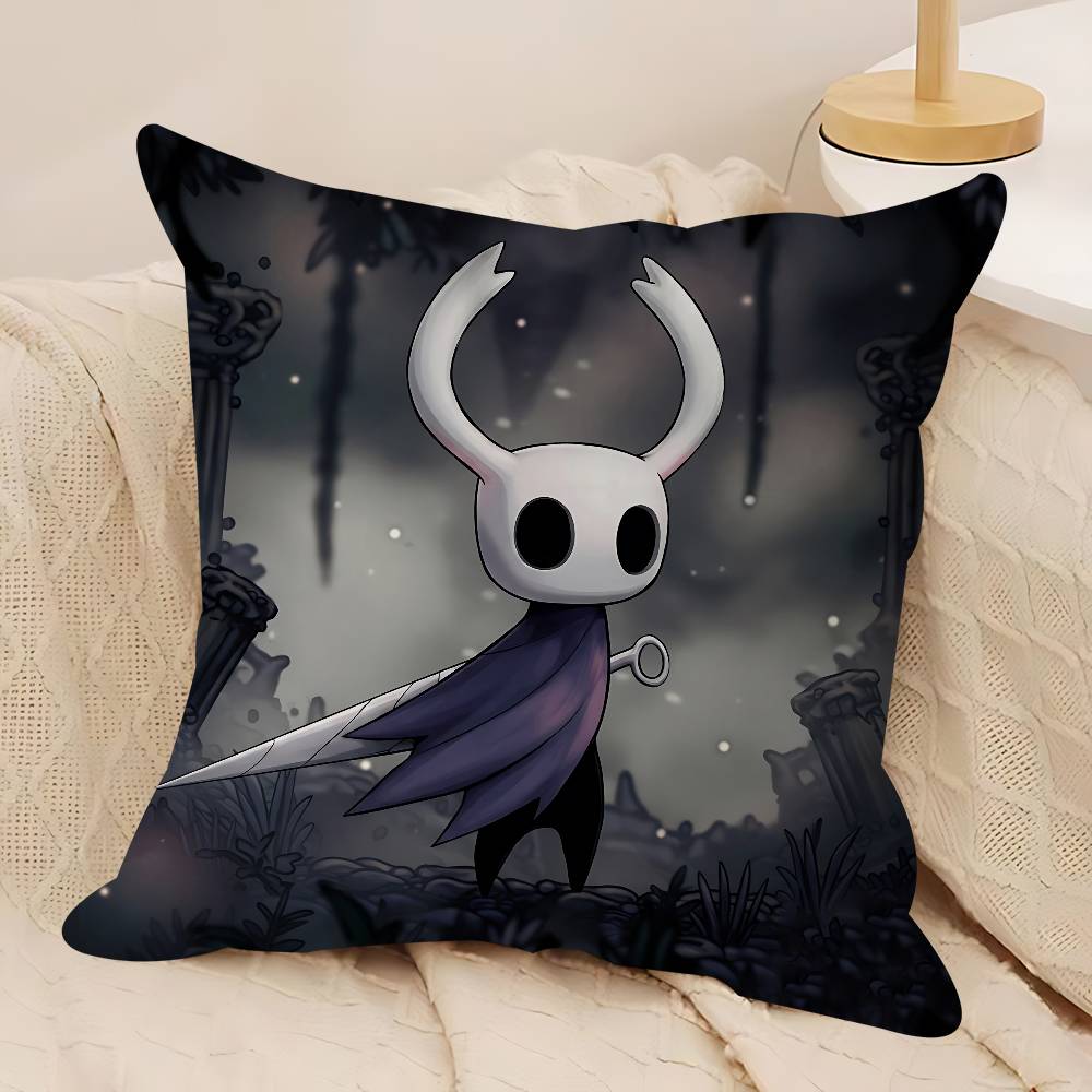

H-Подушка Hollow Knight 30x50 Полиэстер Диванные подушки Декоративные наволочки Домашний декор Наволочка 12x12Inch