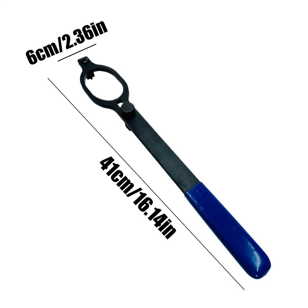 

Adjustable Camshaft Pulley Wrench Tool, Professional Pulley Holder for Engine Maintenance, Automotive Repair Tool for Car Truck синий