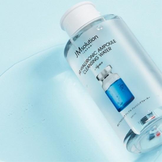 JMSOLUTION H9 Hyaluronic Ampoule Cleansing Water Aqua 500ml