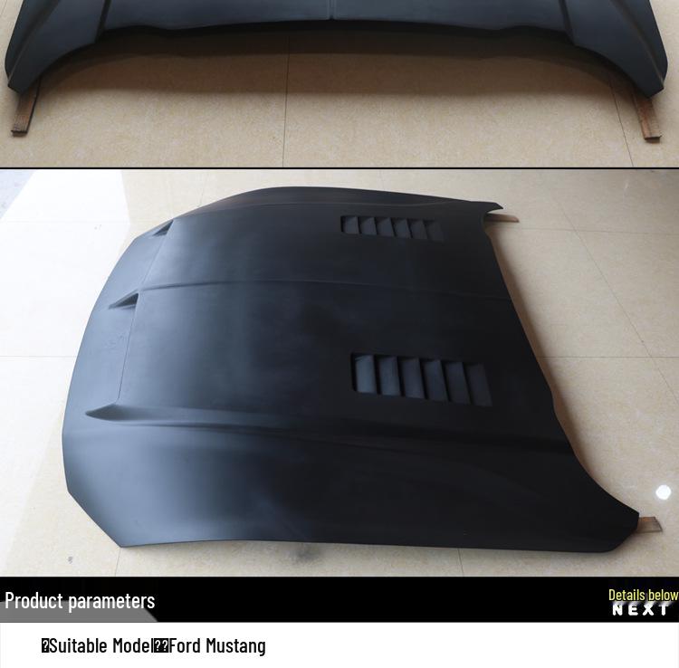 Carbon Fiber Vented Hood for 18-22 Ford Mustang