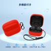 For SONY LinkBuds open Case Cover Wireless Earphone Silicone Protective Case Carabiner Drop Scratch Dustproof WF-L910 [NOUKAJU] (With + Strap)