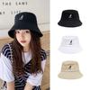Klassischer Kangol Bermuda Gewaschener Fischerhut Herren Damen Baumwolle Flaches Oberteil Modische Kopfbedeckung
