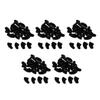 Anti Scratch Nail Caps for Cat Claws Soft Plastic Claw Tips Cover Kitten Grooming Sleeve for Pet Protection