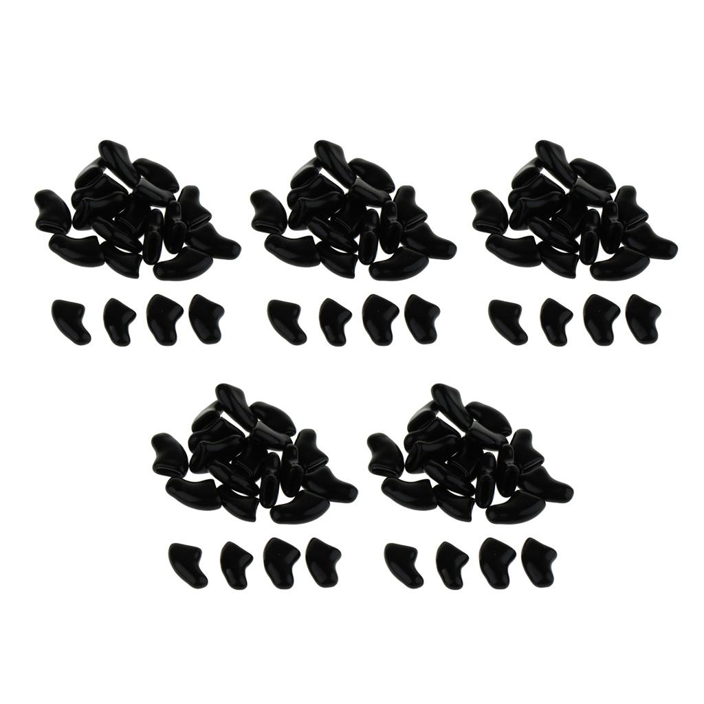 Anti Scratch Nail Caps for Cat Claws Soft Plastic Claw Tips Cover Kitten Grooming Sleeve for Pet Protection