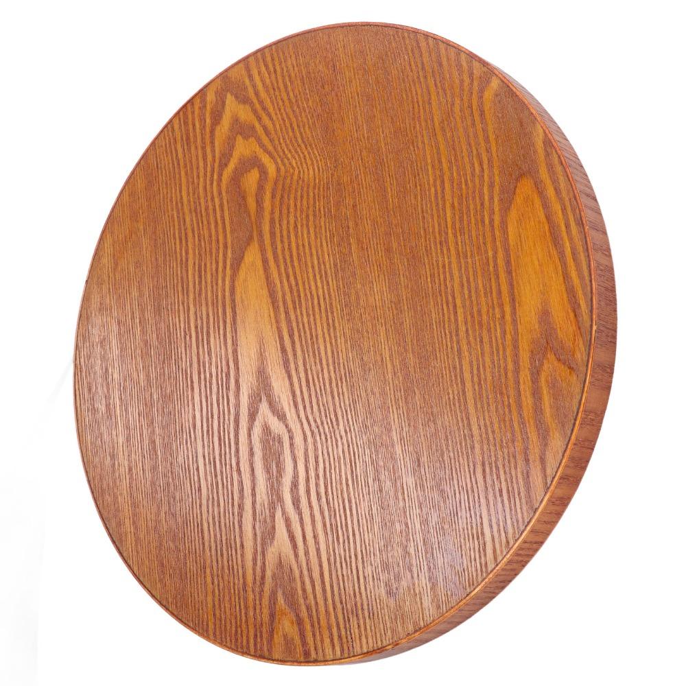 Wood Snack Tray Round Serving Tray Durable Dessert Tray  Tea Serving