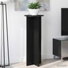 Plant Stand 2 Pcs Black Ø40 X 100 Cm Engineered Wood