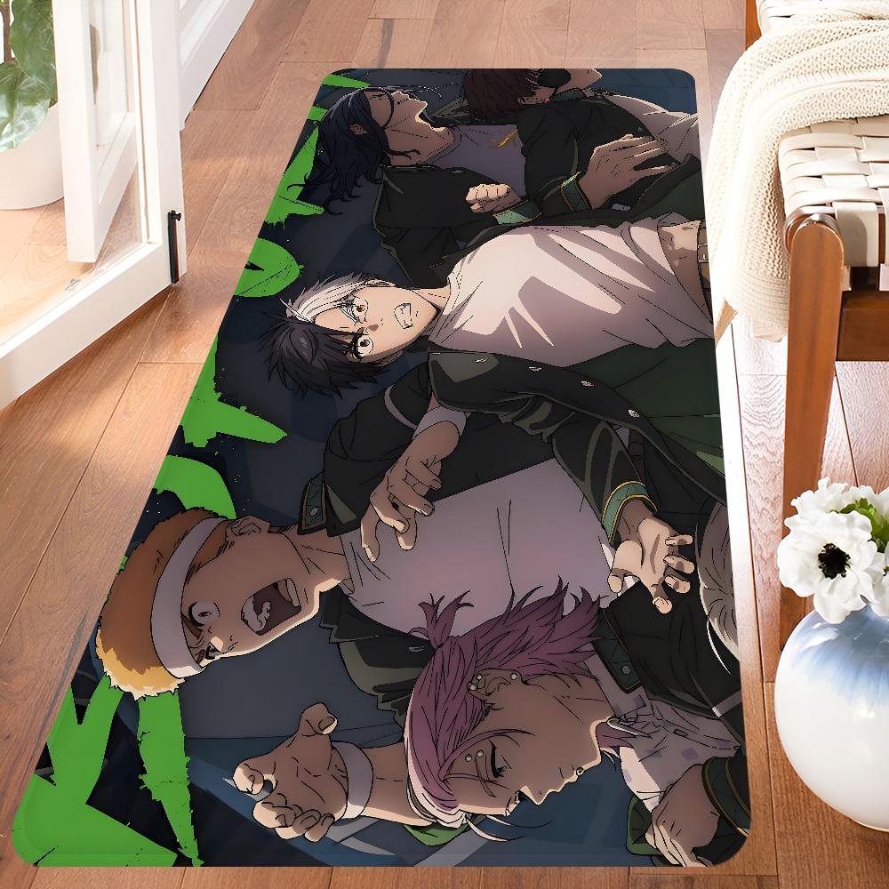 Wind Breaker Anime Room Mats Washable Non-Slip Living Room Sofa Chairs Area Mat Kitchen Alfombra