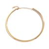 Sleek Cold Style Metal Round Ring Choker Necklace for Women