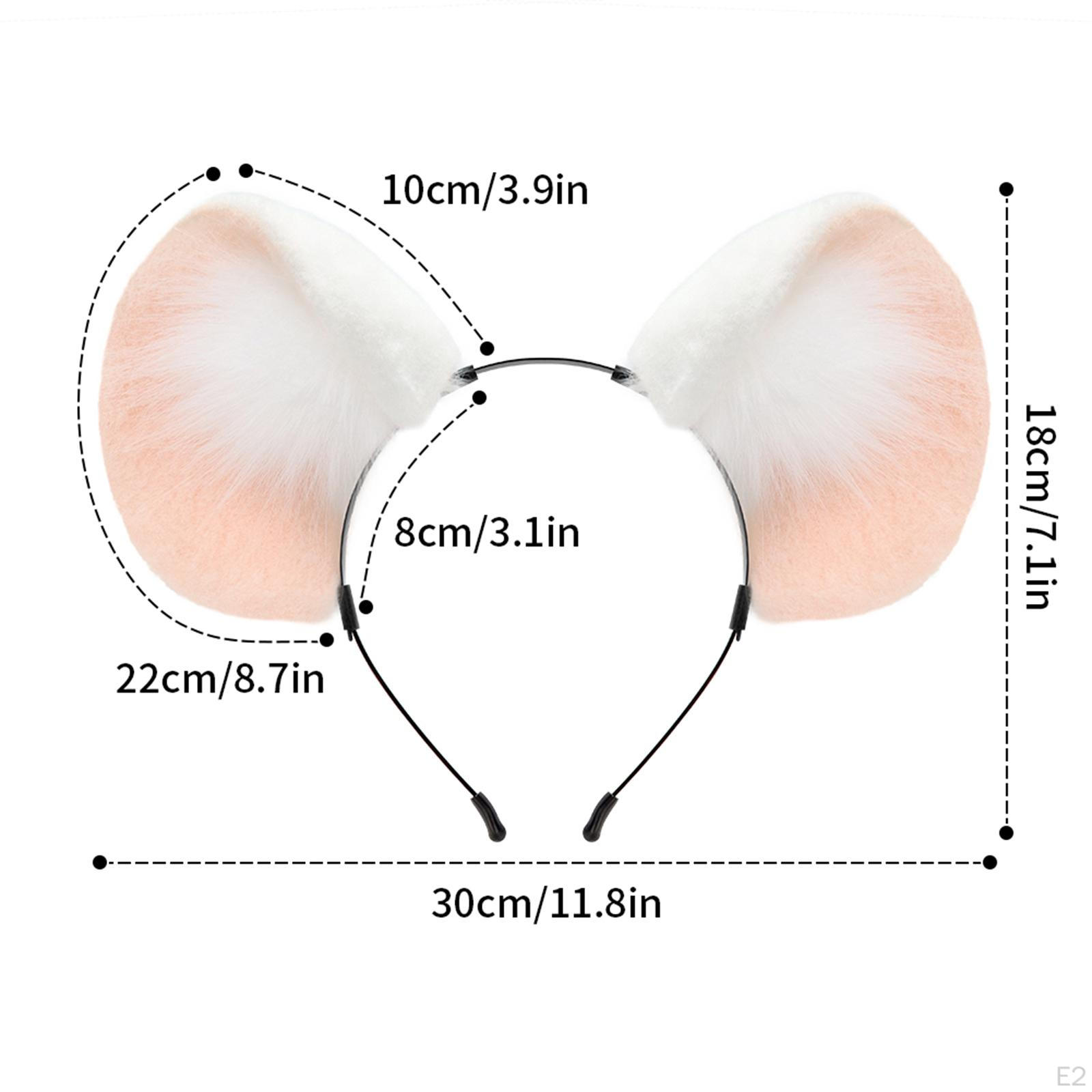 Повязка на голову с ушками мыши — фото 3