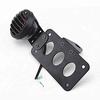 Ranzek Brake Rear Tail Light Side Mount License Plate Bracket