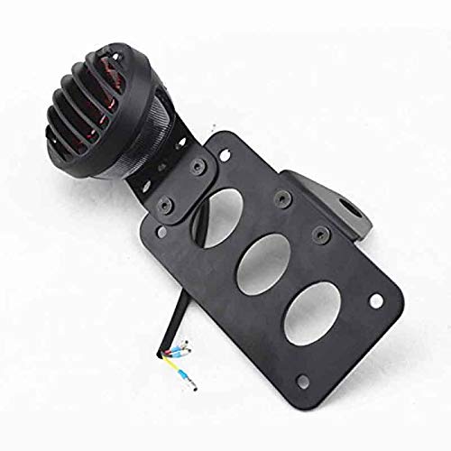 Ranzek Brake Rear Tail Light Side Mount License Plate Bracket