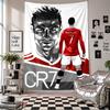 Wandkleed Cristiano Ronaldo Kunst Hangend Doek Decoratieve Achtergrondhoes voor Kamerdecoratie