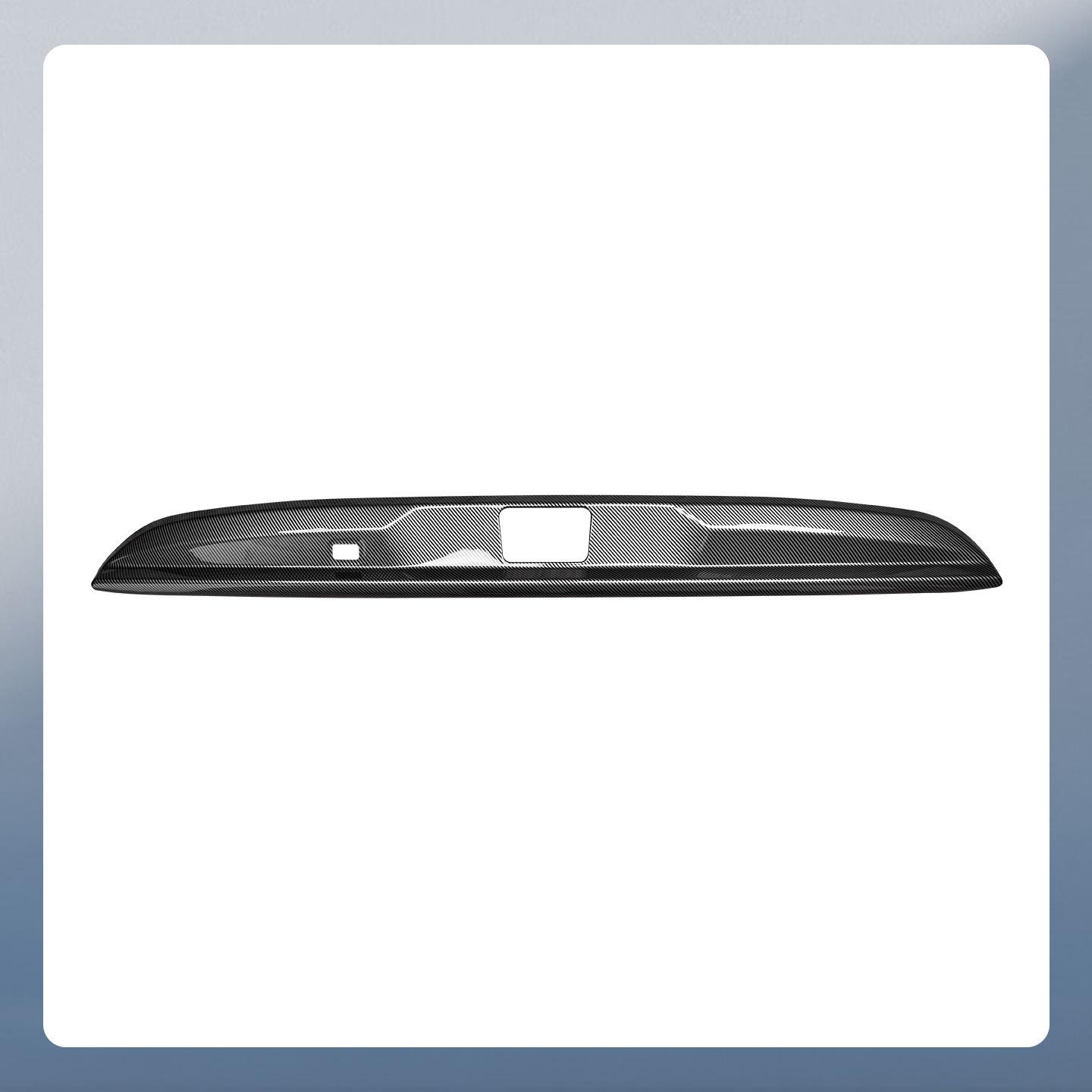 Zeekr 9x Seat & Trunk Side Anti-Kick Protective Plates - Carbon Fiber Texture