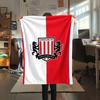 1PC Sunderland Association Football Club Patterned Flannel Blanket Suitable For All Seasons for Home Decor Warmth and Comfort Gifts Holiday Present