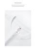 230g Heavyweight Combed Cotton Unisex Loose-Fit Black/White T-Shirt – Trendy Summer Short Sleeve