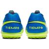 Nike Jr. Legend 8 Club TF Rutschfest Abriebfest Niedrig geschnitten Kinder Fußballschuhe Blau Grün Kinder AT5883-474