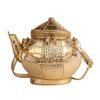 Creative Water Bucket Bag Featuring Embellishments For Womens Fashion