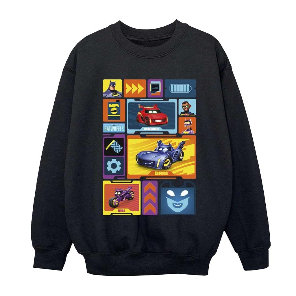 Batwheels Boys Collage Sweatshirt