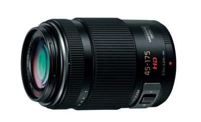 Panasonic Teleobiektyw zmiennoogniskowy do systemu Micro Four Thirds Lumix GX VARIO PZ czarny 45-175 mm/F4.0-5.6 ASPH./POWER OIS. H-PS45175-K
