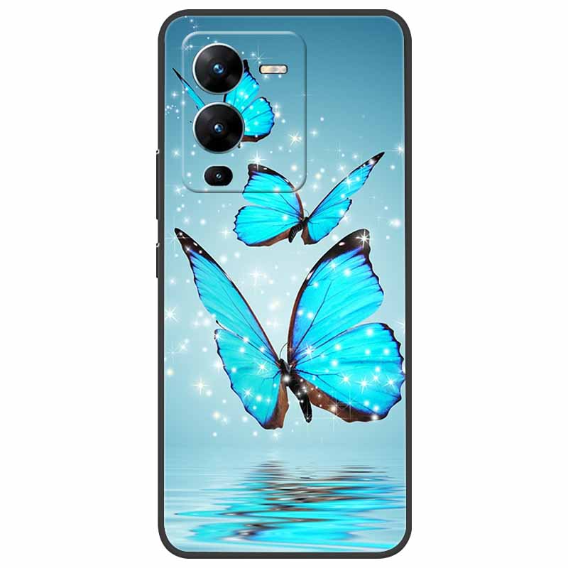 

Для vivo V25 Pro Чохол V2158 М який Силіконовий TPU Чохол для Телефону Для vivo V25 Pro 5G Чохол Ударостійкий Capa V 25 Pro V25Pro Coque Крутий For vivo V25 Pro