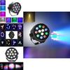Stage Light Par 18led Rgb Led Disco Dj Lighting 8 Ch Dmx512 Strobe Lighting Juf