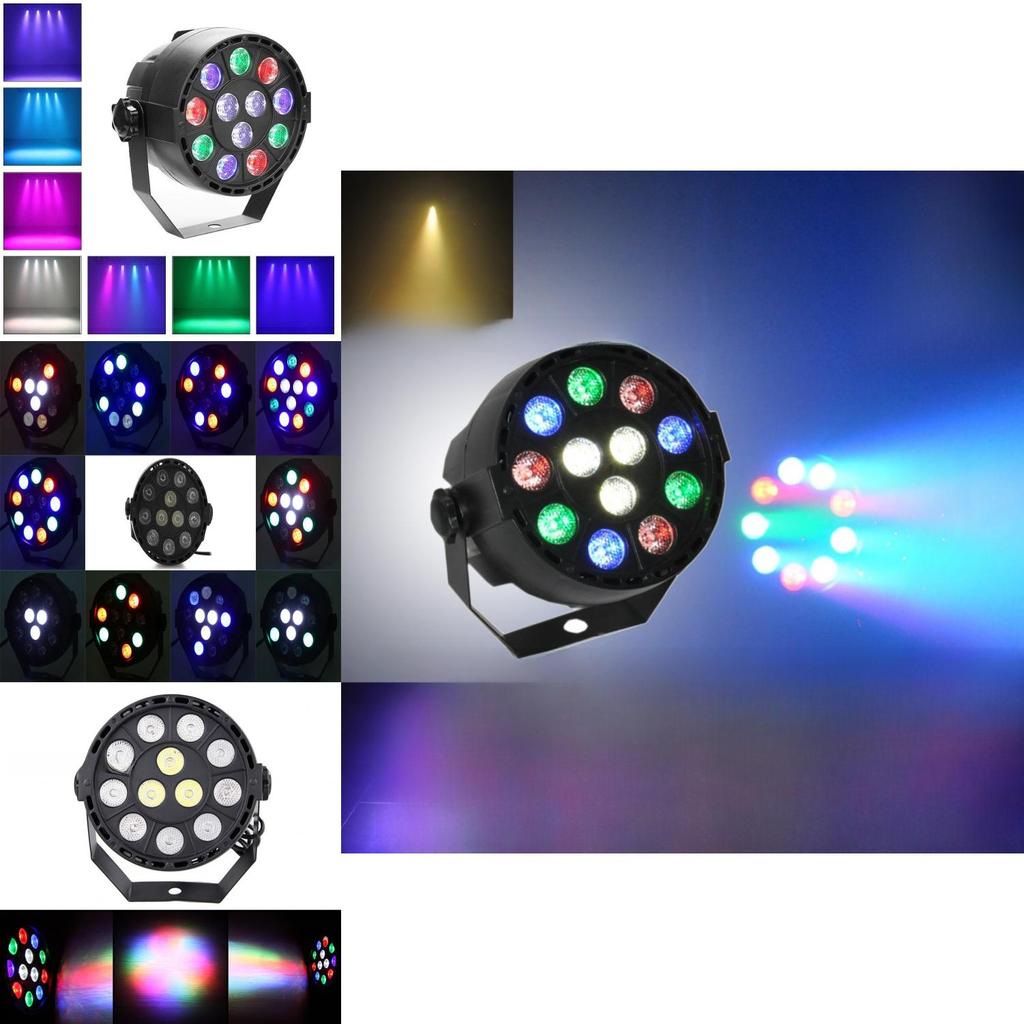 Stage Light Par 18led Rgb Led Disco Dj Lighting 8 Ch Dmx512 Strobe Lighting Juf