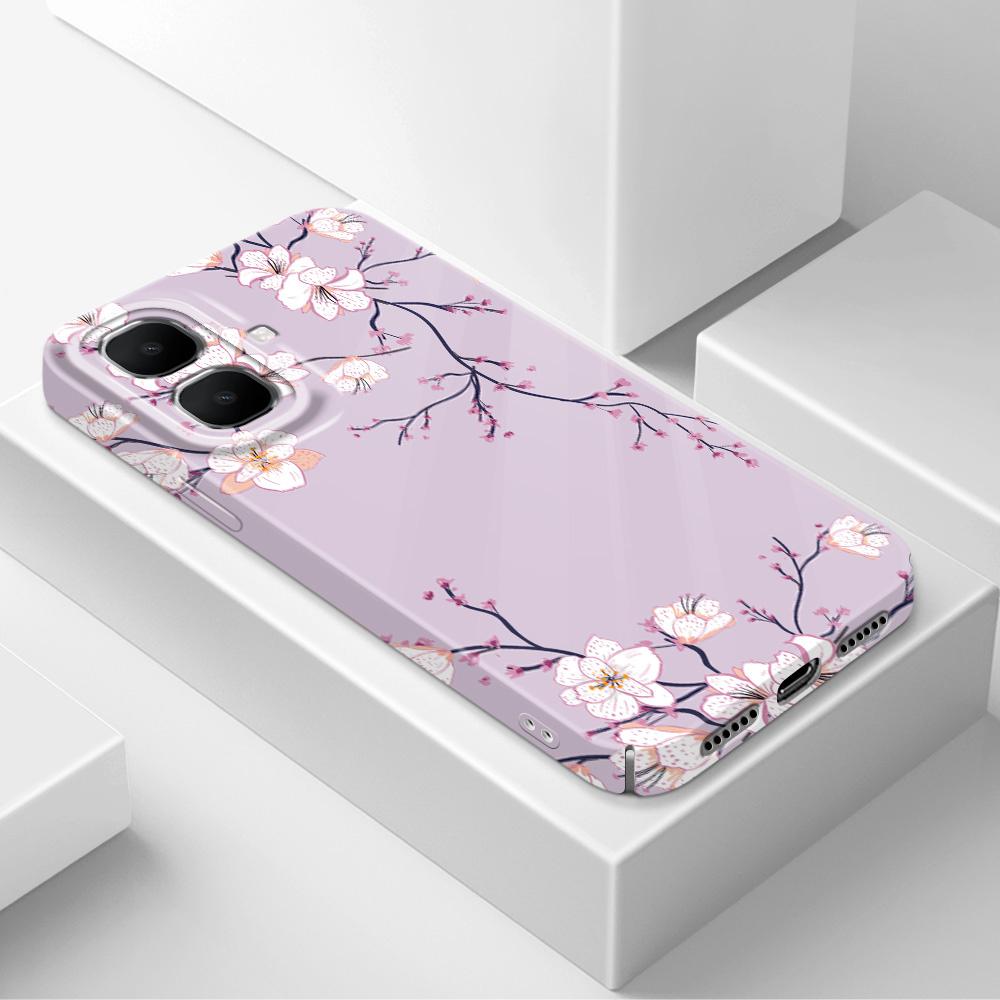 Fallen Plum Blossoms Phone Case For Infinix Smart 10 Plus 9 8 7 6 Film Hard Cover