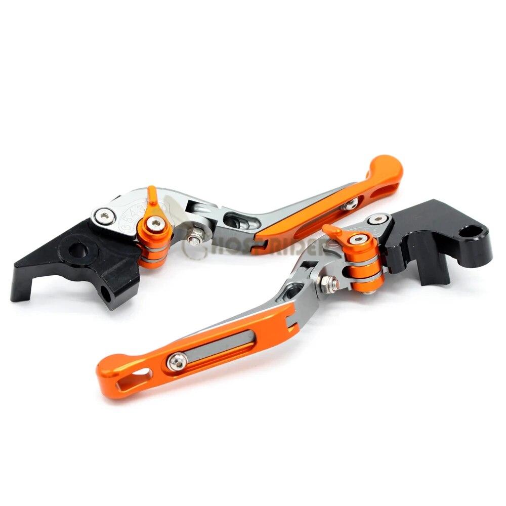 For Suzuki GSXR 1100/W 1989-1998 Adjustable Motorcycle Folding Extendable Clutch Brake Levers Set 1990 1991 1992 1993 1994 1995