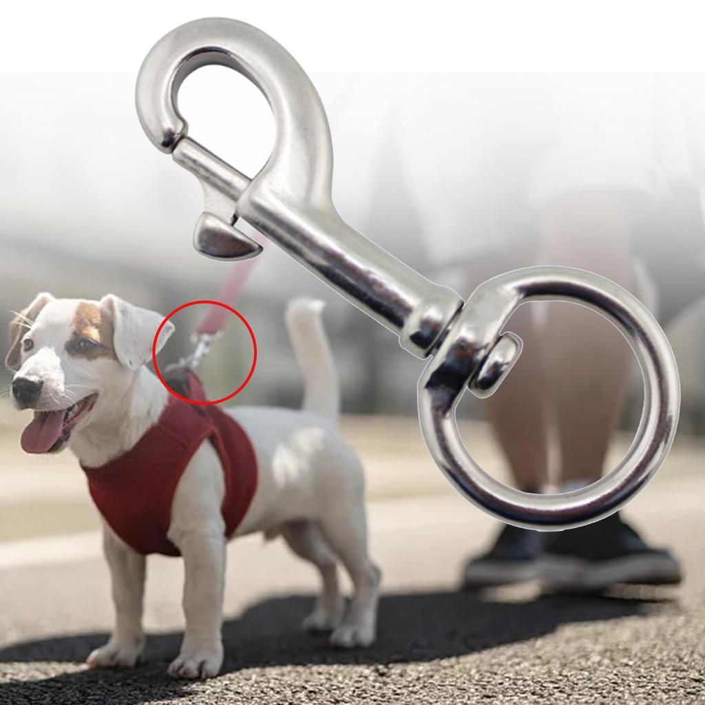 Degree Rotating Snap Hook Scuba Diving Sturdy, Metal Clips Swivel Eye Bolt