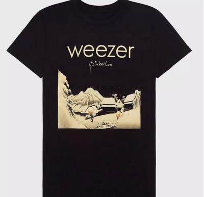 Weezer Band Pinkerton T-Shirt Schwarz Unisex T-Shirt Alle Größen
