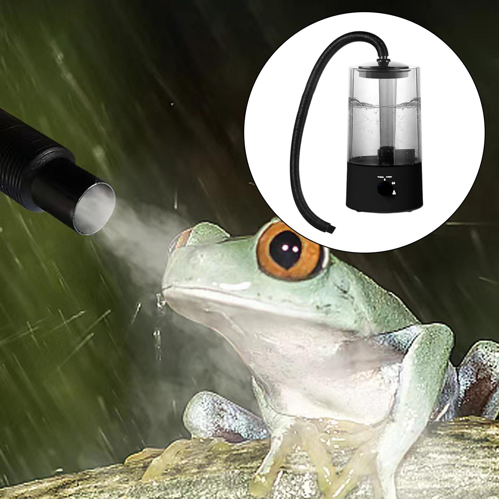 Reptile Humidifiers Mister 4 Liters Telescopic Hose US Power Adapter for Reptiles Amphibians Pet