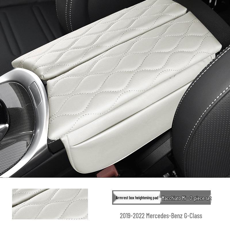 Mercedes Armrest Box Protective Pad Cover for E300, LC2600L, and GLC300L Decoration.