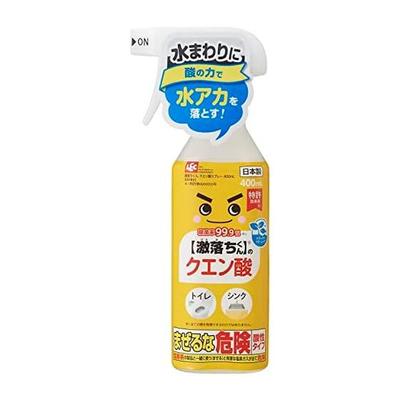 Rec [Gekio-kun] Citric Acid Liquid Spray 400mL / Sterilization Rate 99.9% / Removes Water Scale with the Power of Acid