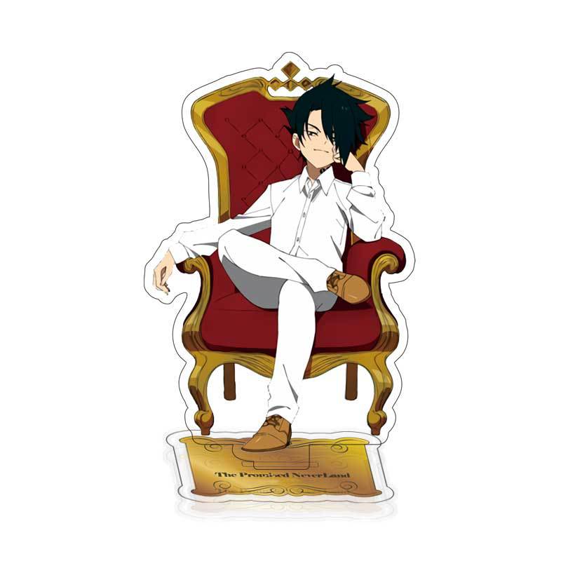 

Новое поступление Обещанный Неверленд косплэй акриловая подставка модель игрушки изысканный HD принт Эмма Норман Рэй фигурки модель пластина 6