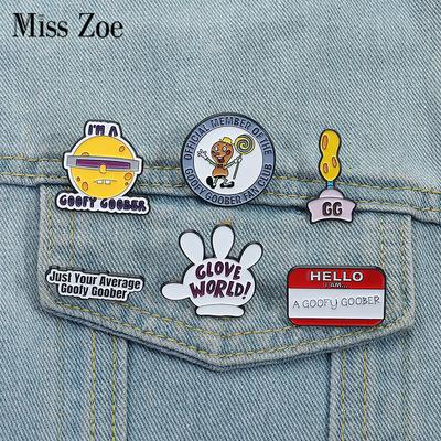 Cartoon Anime Emaille Pins Custom Nur Ihr Durchschnittlicher Alberner Gockel Broschen Anstecknadeln Kleidung Lustiger Schmuck Geschenk für Kind Freunde