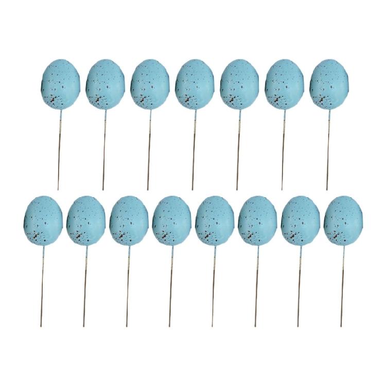 20Pcs Easter Foam Eggs DIY Party Decorative New Year Party Decoration