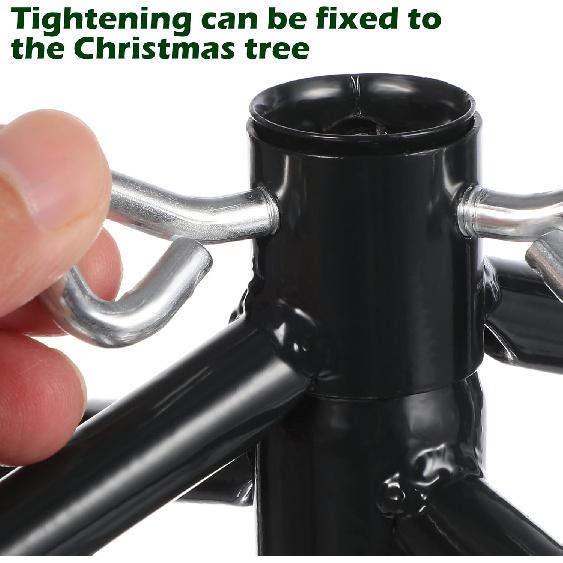 Metal Christmas Tree Stand, Christmas Tree Stand for Artificial Tree Folding Stand, Replacement Xmas Tree Stand Base for Artificial Tree 0.7 in