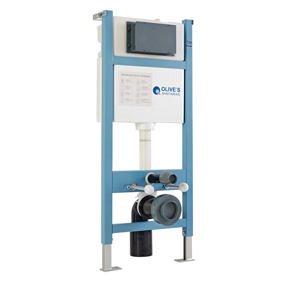 

Установка унитаза Olive s Sanitarias M48010