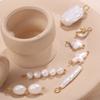 Xiaoqing Fresh Air Pendant Ocean Series Small Fish Sea Star-Shaped Ceramic Stainless Steel Gold-Plated Pendant Necklace