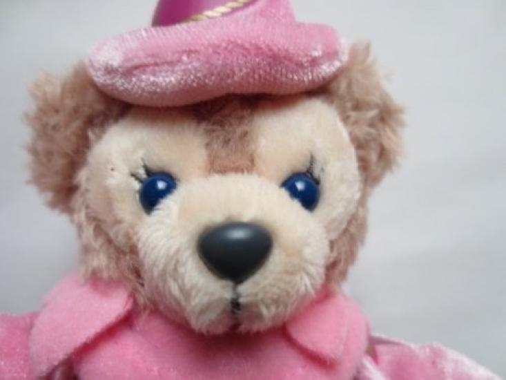 DisneySea 10th Anniversary Ball Chain Plush Toy Duffy Disney ShellieMay Badge Duffy's Friend [DisneySea Exclusive]