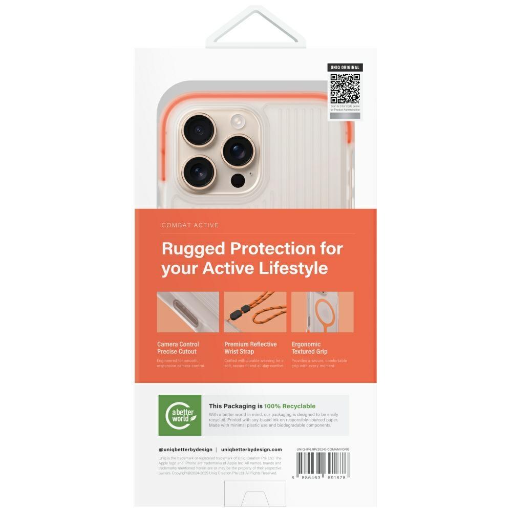 Etui do iPhone 16 Pro Max UNIQ MagSafe Pomarańczowy