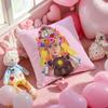 Nordic Midsummer Festival Cushion Cover Pattern Printed Pillowcase for Living Room Sofa Cushion Cover & Bedroom Decor
