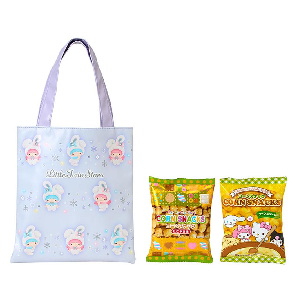 Sanrio Candy Tote Bag Little Twin Stars Kiki Lala Christmas Gift 248436 (SANRIO) & (Snow Rabbit)