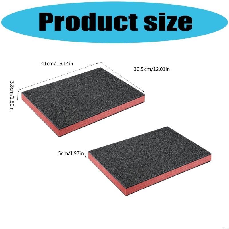 MXLA 4 Sheets Flexible Craft Foam Padding Shockproof Materials Safe