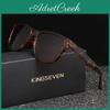 New Fashion Kingseven Sunglasses Menwomen Uv400 Polarized Lens Glasses High Quality Classic Matte Large Frame Driving Eyewear